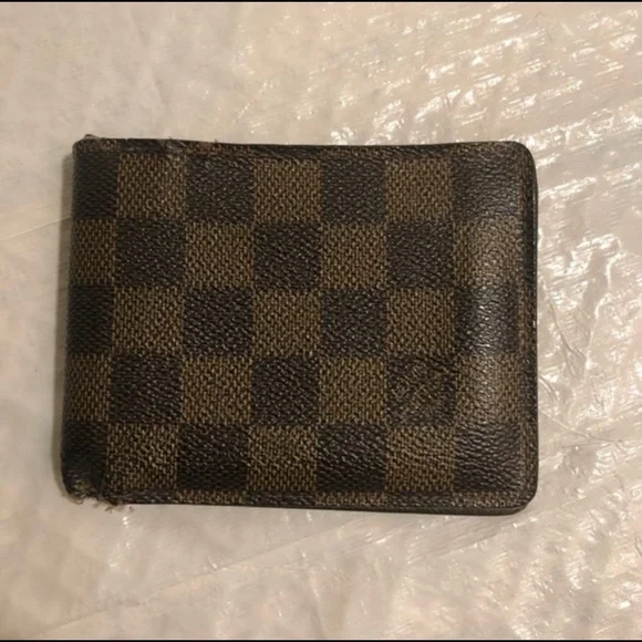 Louis Vuitton Damier brown canvas Men’s wallet Wallets